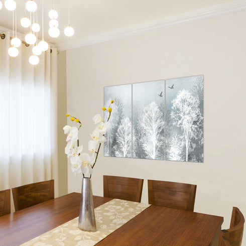 Wandbilder Wohnzimmer XXL Wald Moderne Bilder Abstrakt